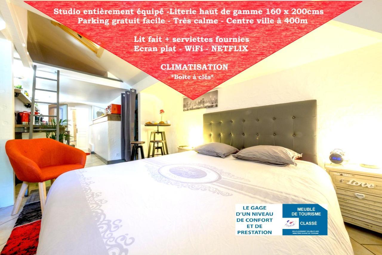 Studio Atypique Et Cosy, Classe "Gite De France" 5Min Centre, 15Min Gare, Lit Queen Size "Climatisation, Netflix Et Wifi, Parking, Lave Vaisselle, Boite A Cles Pour Arrivee Tardive - Gites La Tarine Albertville Exterior photo